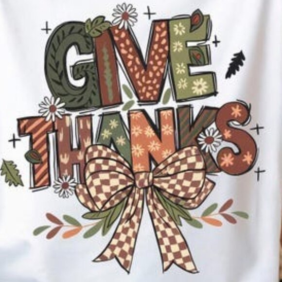 Thanksgiving Gift Tee, Thanksgiving Shirt, Fall Season Unisex Tee - Picture 2 of 4